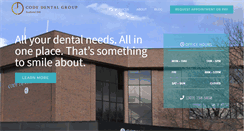 Desktop Screenshot of codydental.com